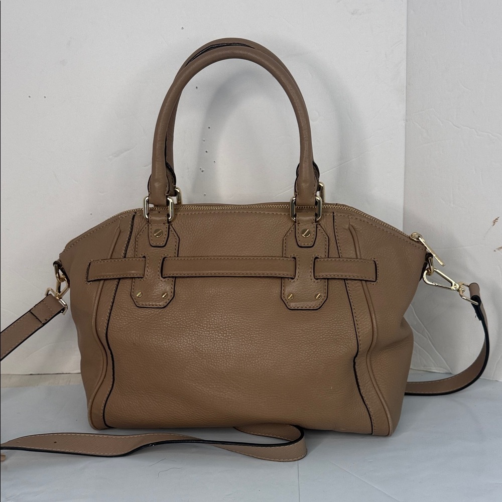 Michael Kors Brown Leather Satchel - Picture 4 of 12